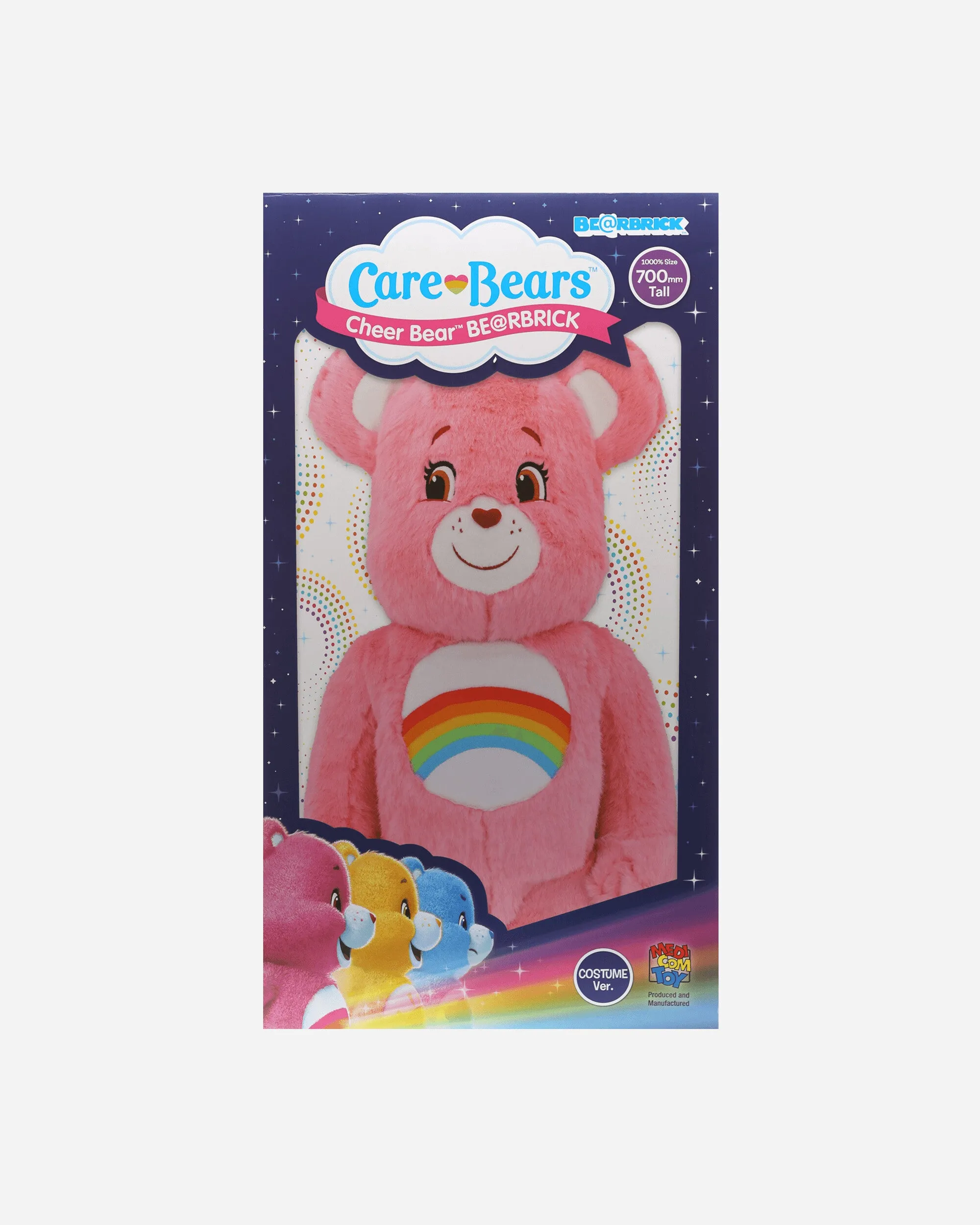 1000% Cheer Bear Costume Be@rbrick Multicolor