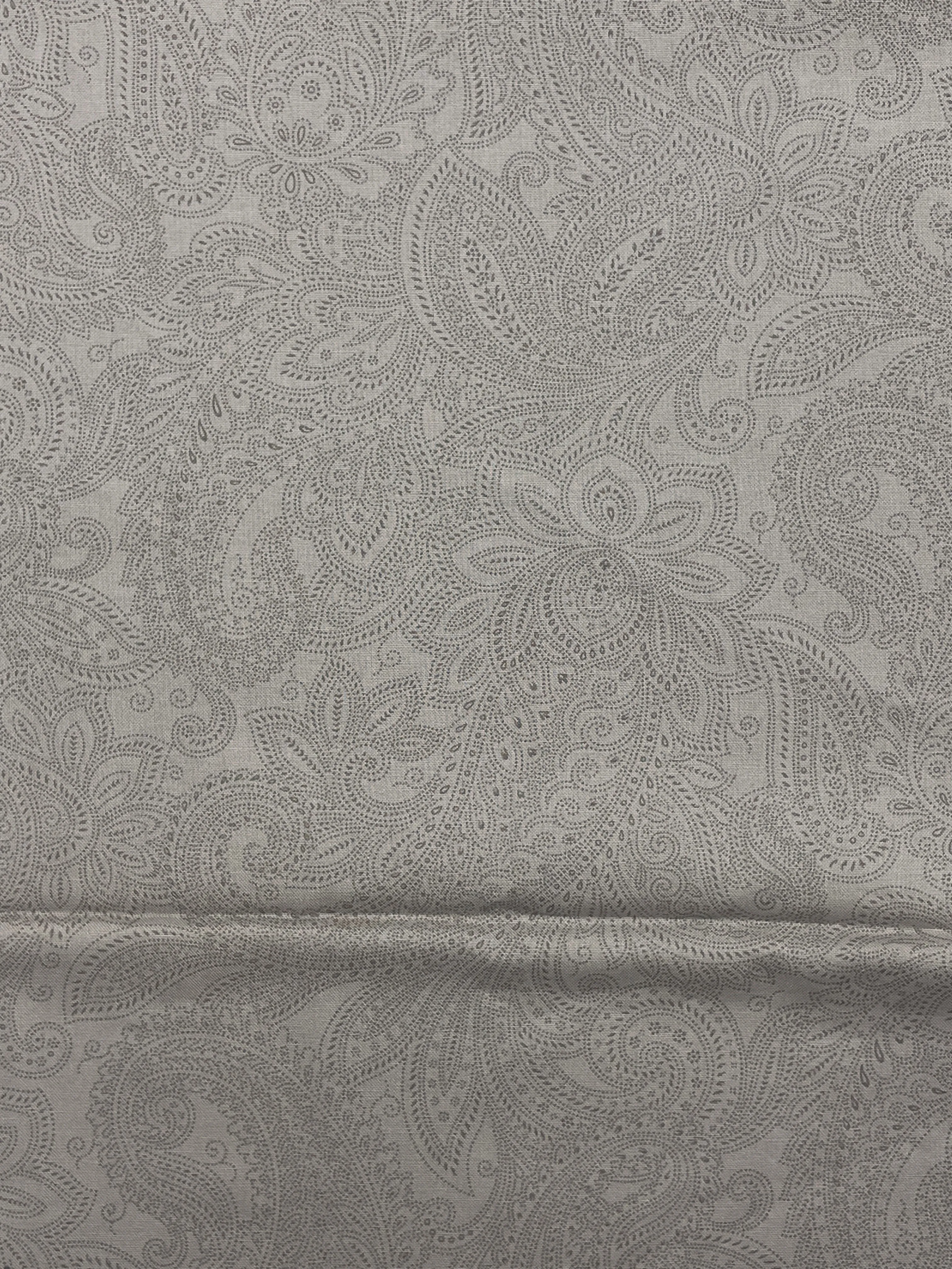 2 YD Quilting Cotton - Taupe with Paisley