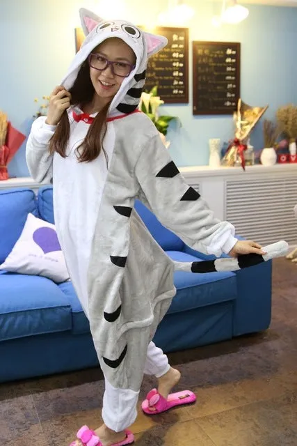 2017 Winter Pajama sets Women pijama unicornio Panda stitch unicornio onesies for adults Animal Pajamas Cartoon Cosplay pyjama