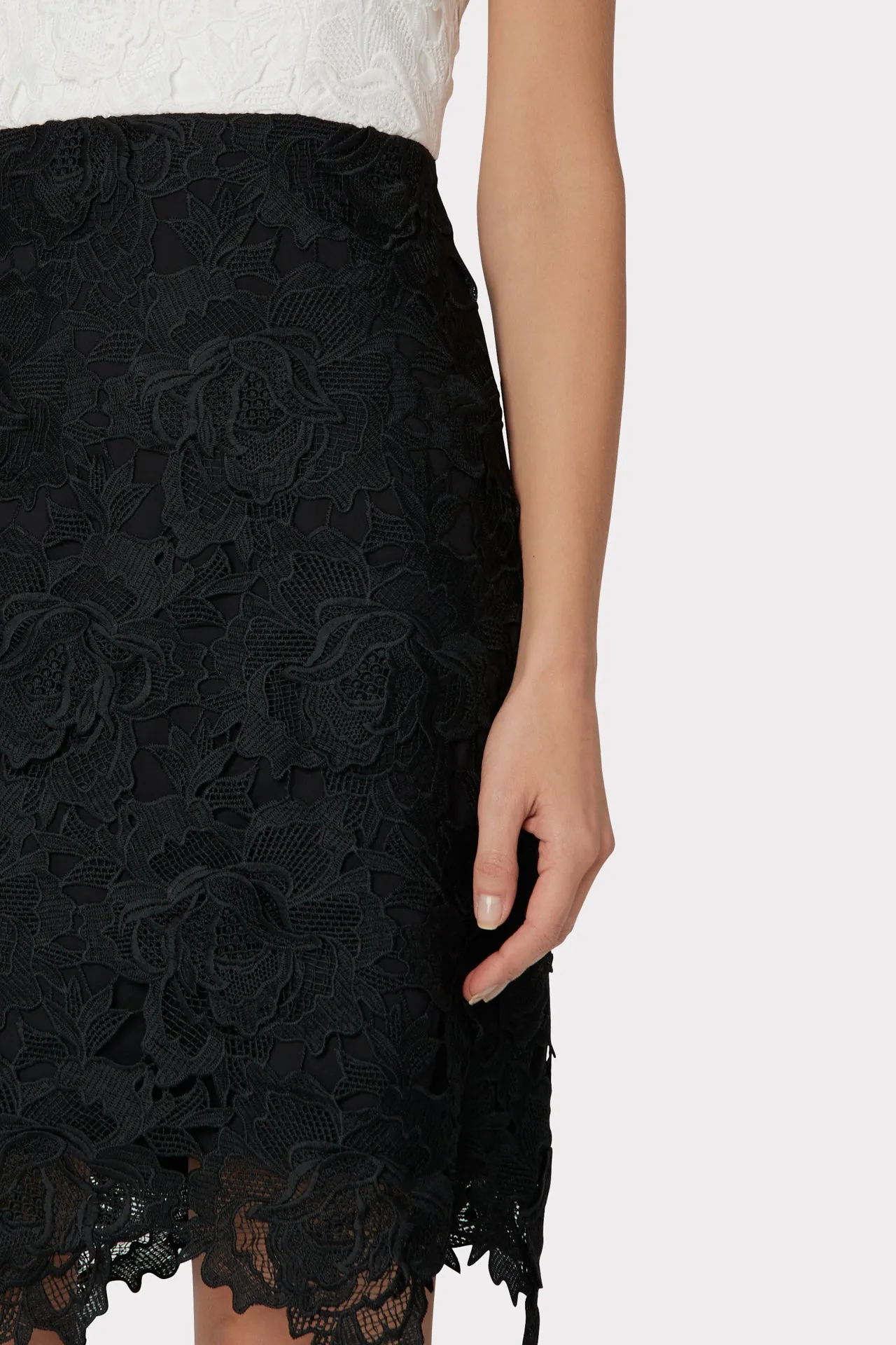 3D Floral Lace Dress