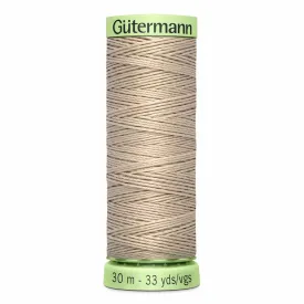 506 - Sand - Gutermann Topstitching Twist Thread - 30 metres