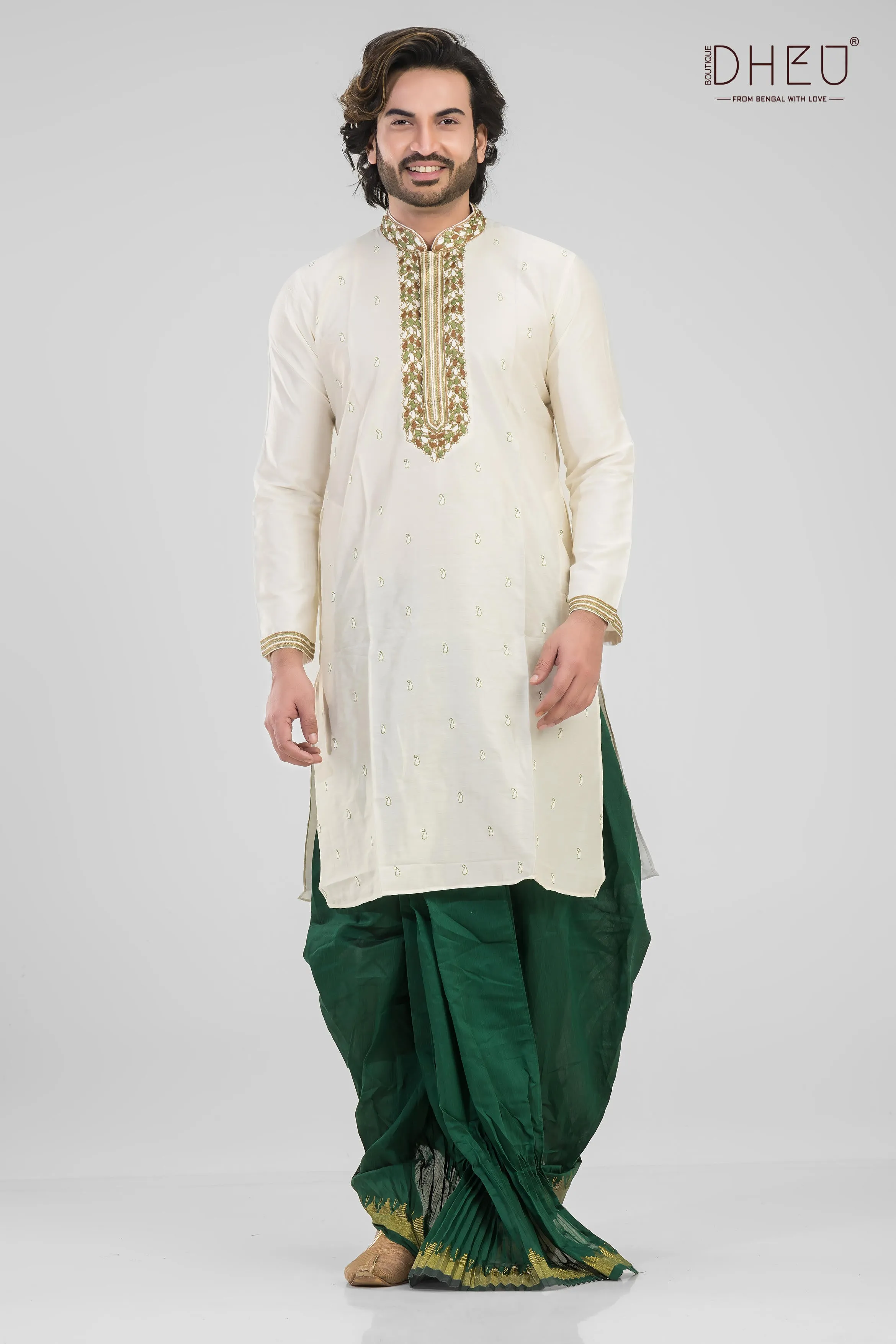 A Suitable Boy- Kurta   Dhoti(Optional)