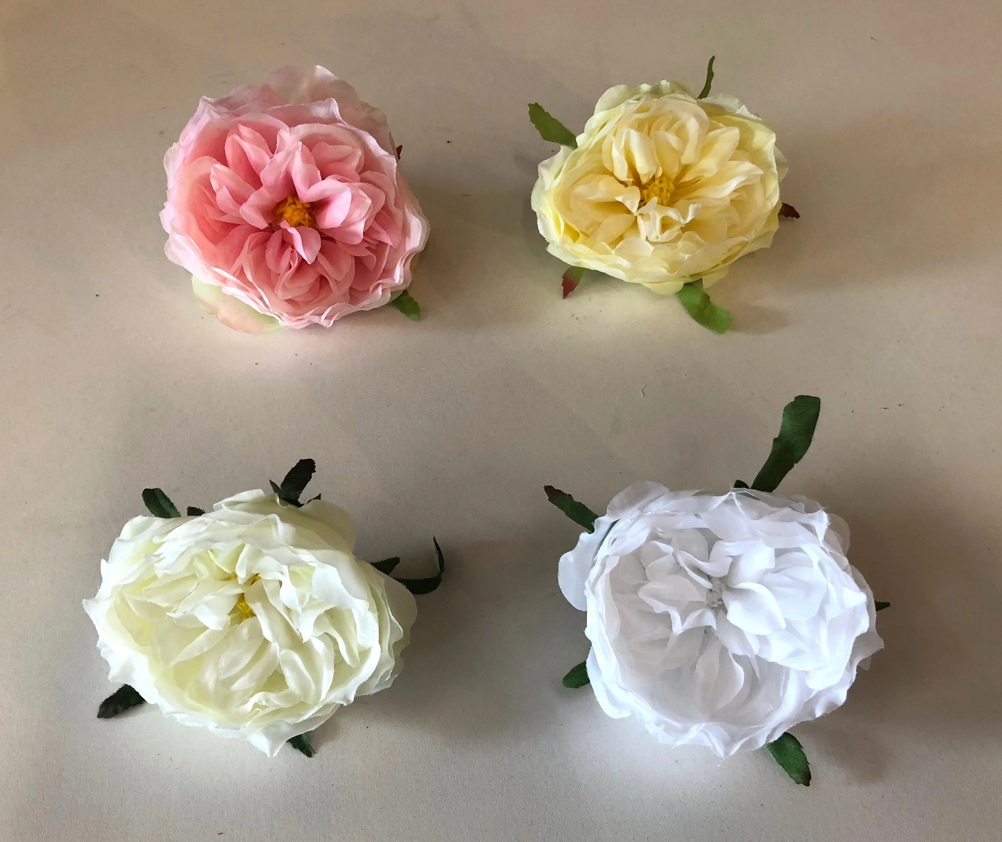 ACC0047 Single Peony Head 9cm (various colours)