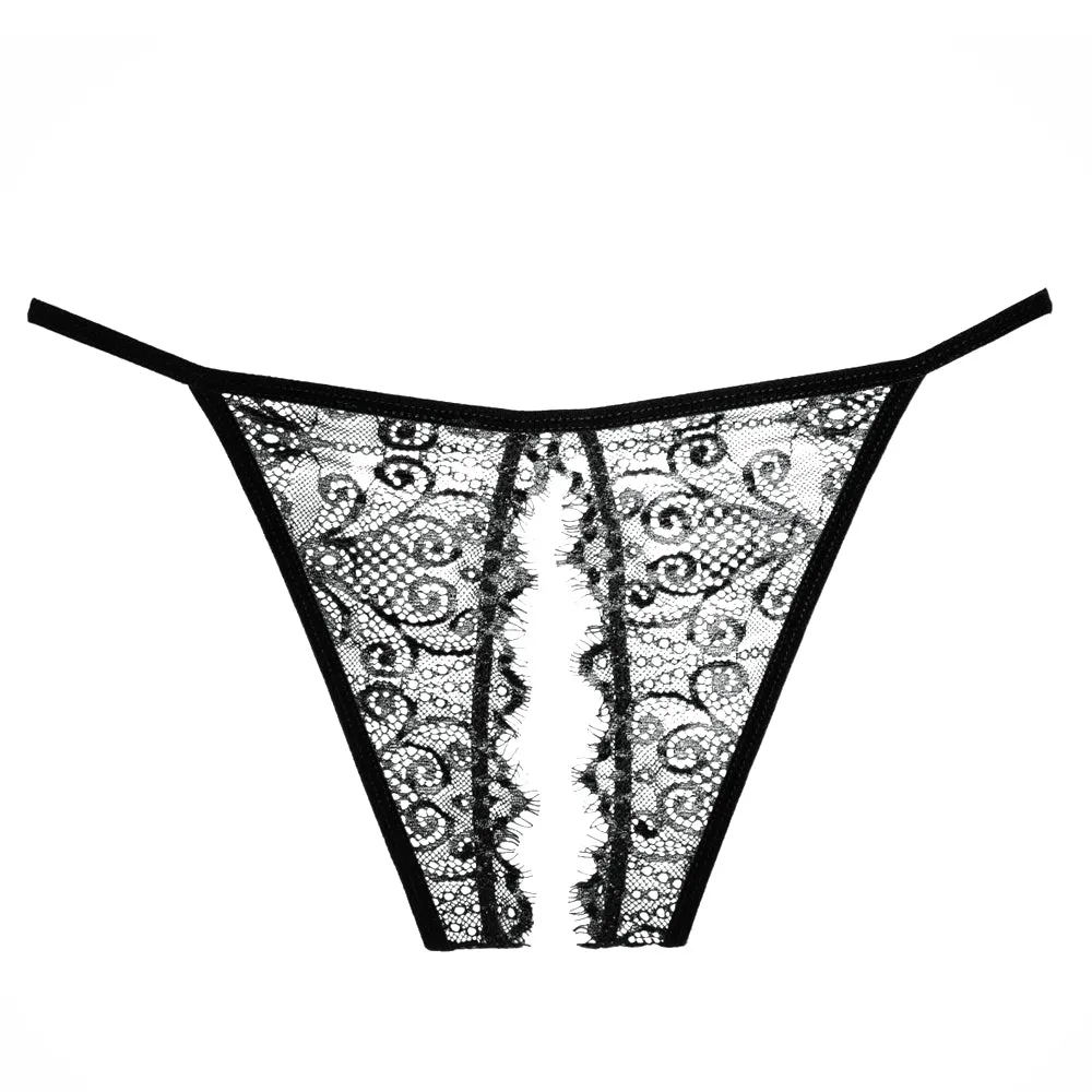 Allure Adore Enchanted Belle Rear Cutout Lace Panties