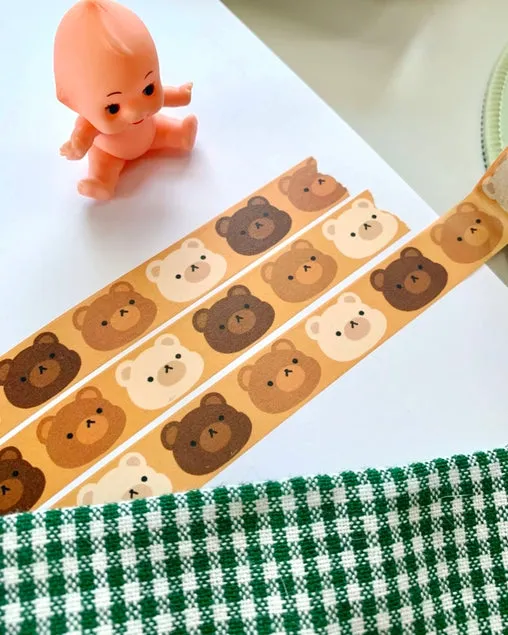 Bear Bear Bear Washi Tape