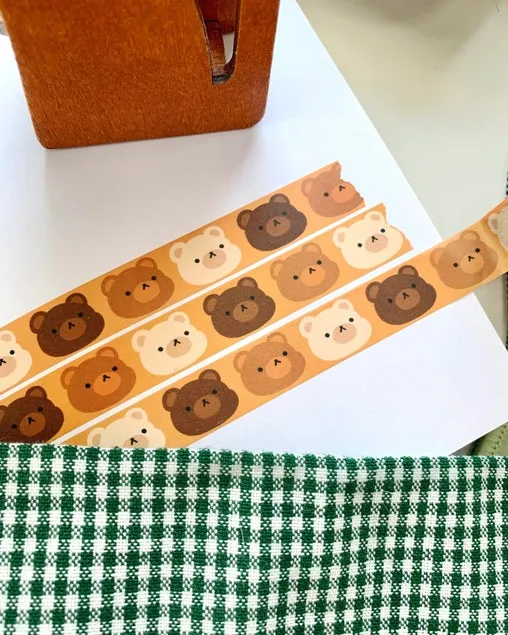 Bear Bear Bear Washi Tape