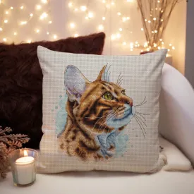 Bengal Cat Comb - PDF Cross Stitch Pattern