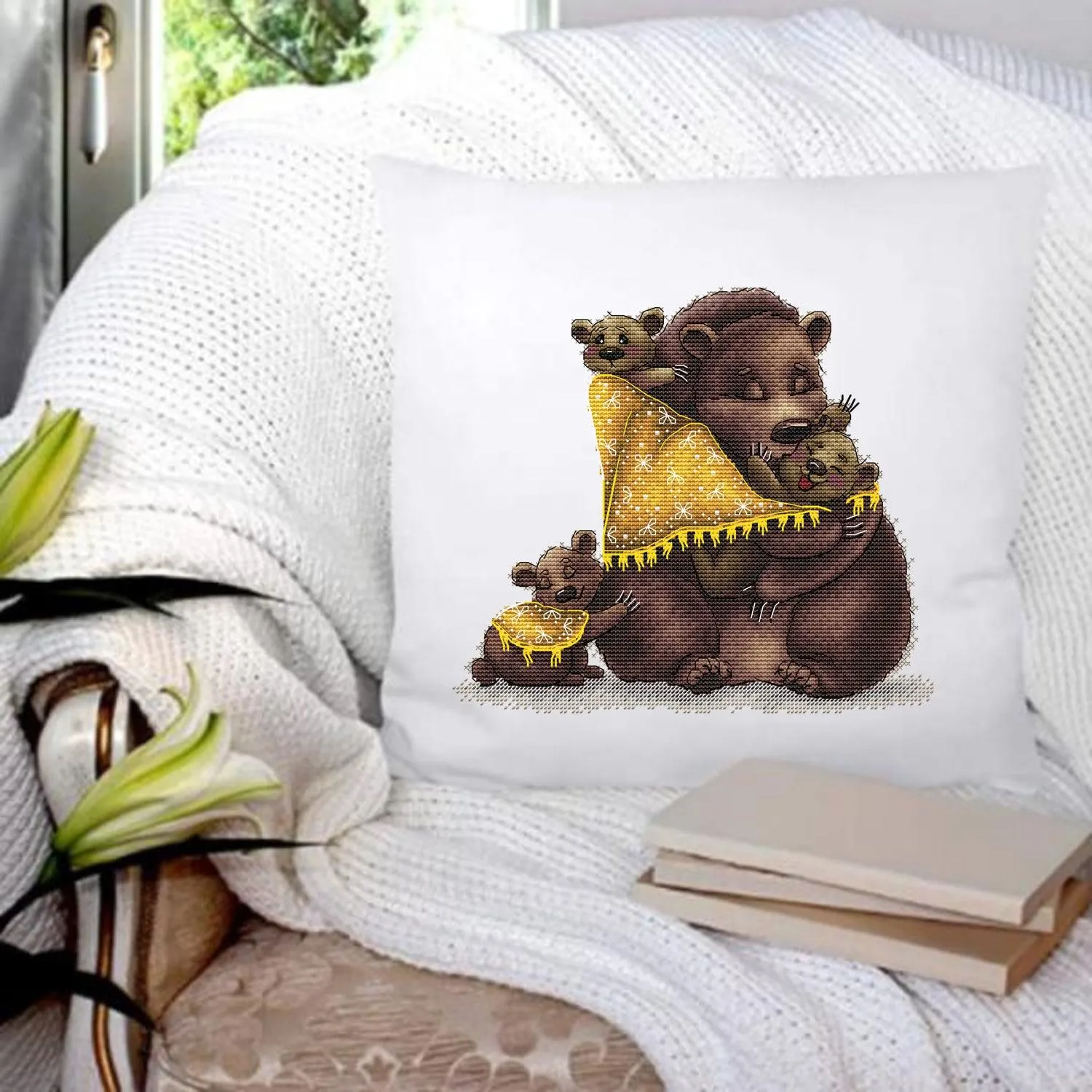 Big Family. Bear - PDF Cross Stitch Pattern