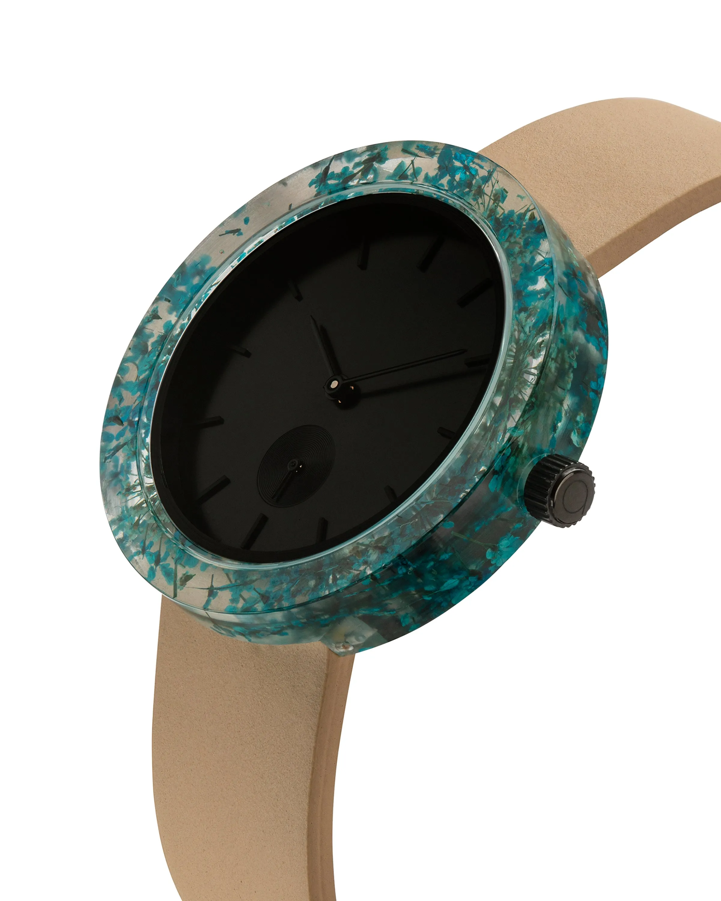 Blue Queen Anne's Lace Botanist Watch