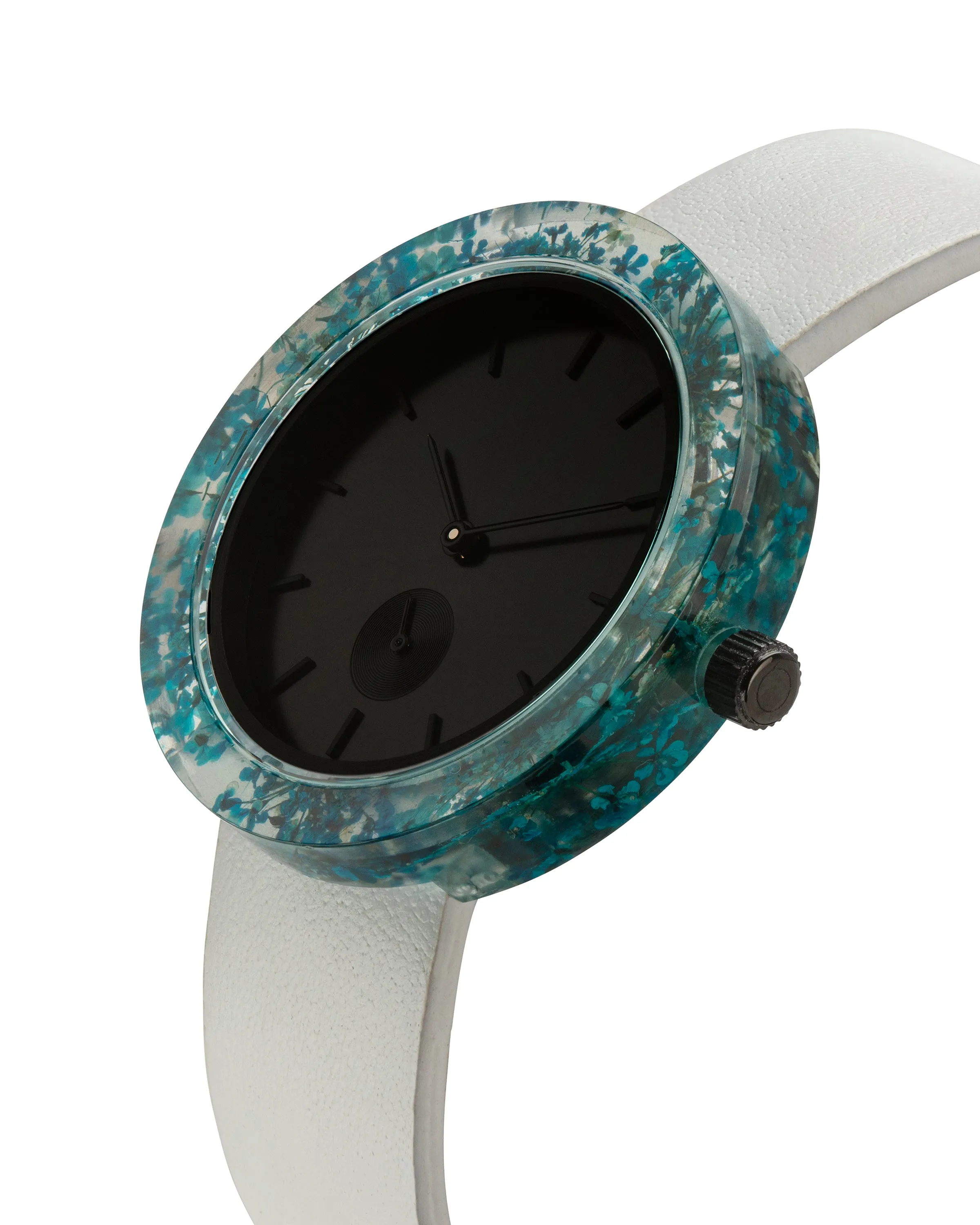 Blue Queen Anne's Lace Botanist Watch