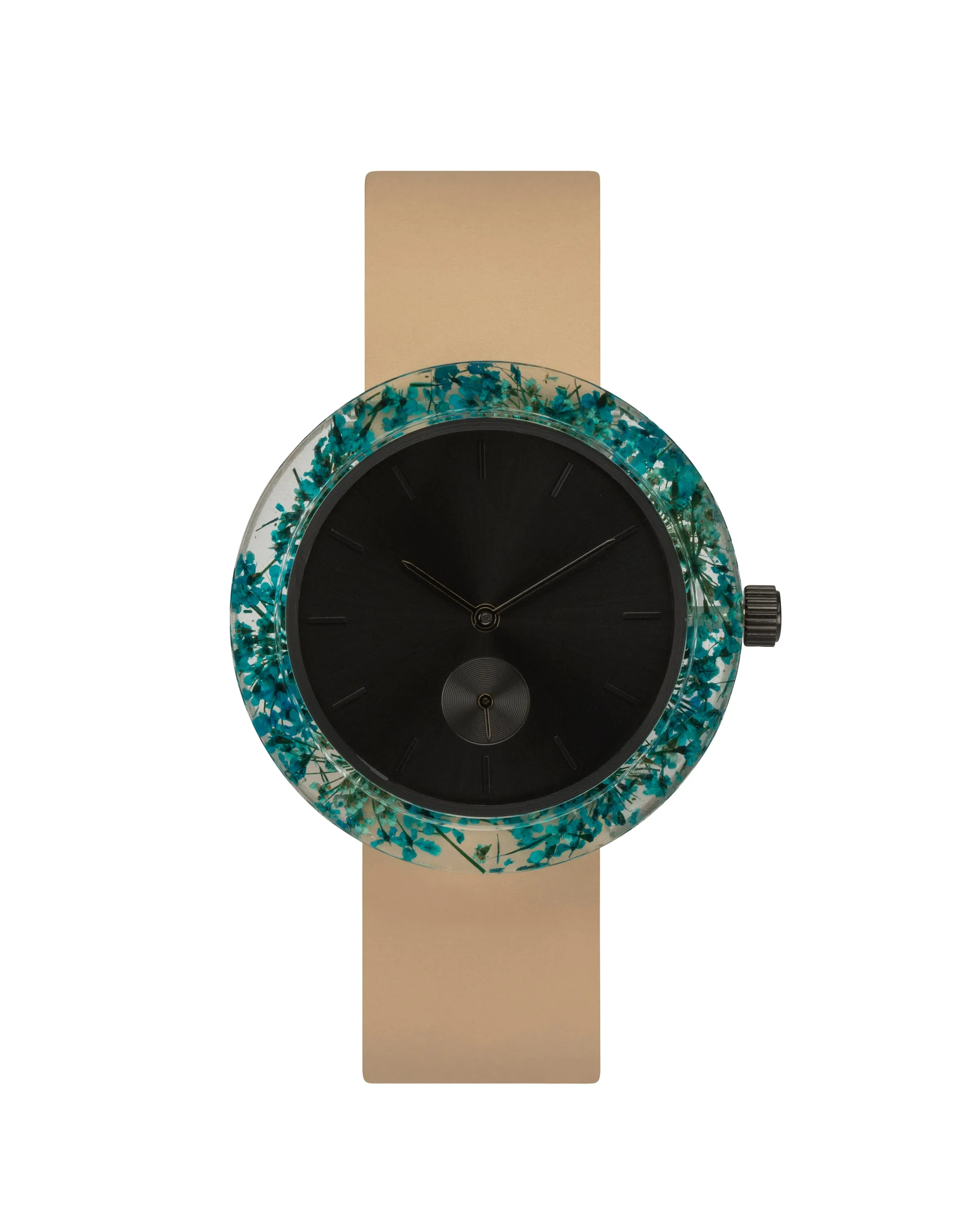 Blue Queen Anne's Lace Botanist Watch