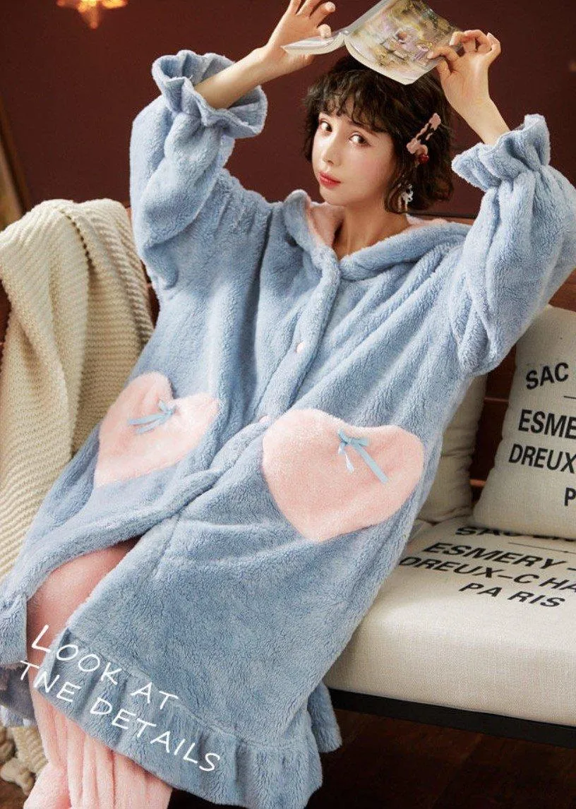 Bunny Rabbit Long Eared Nightgown & Pajamas