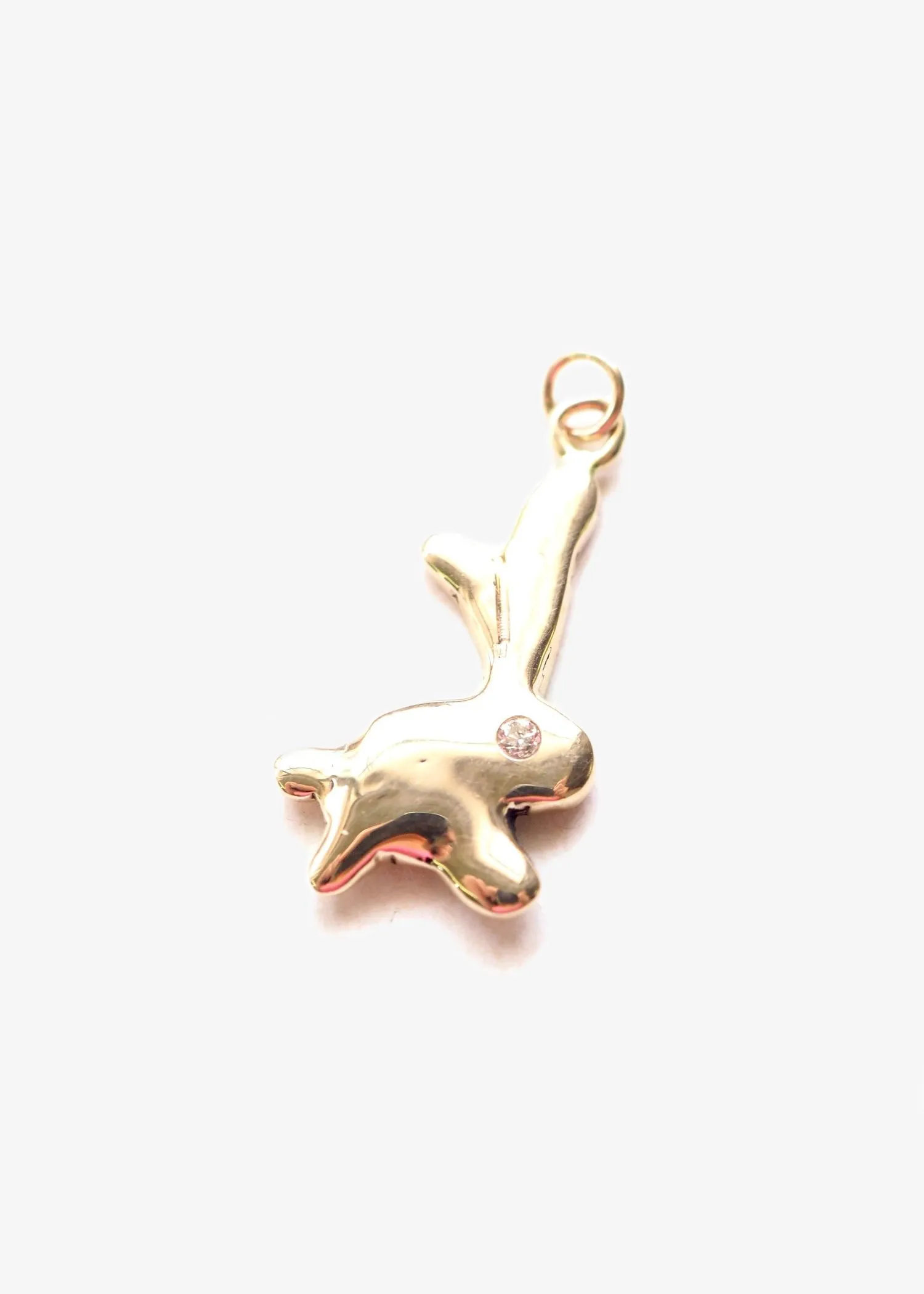 Bunny Shapiro Rabbit Charm 14K