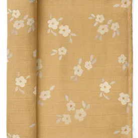 Buttercup Muslin Swaddle Baby Blanket