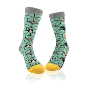 Cats in 3D Socks from the Sock Panda (Adult Small - Shoe Sizes 2-5)