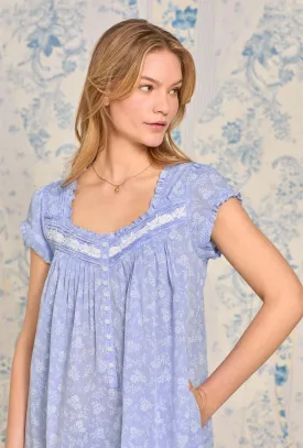 Chambray Dream Waltz Cotton Nightgown