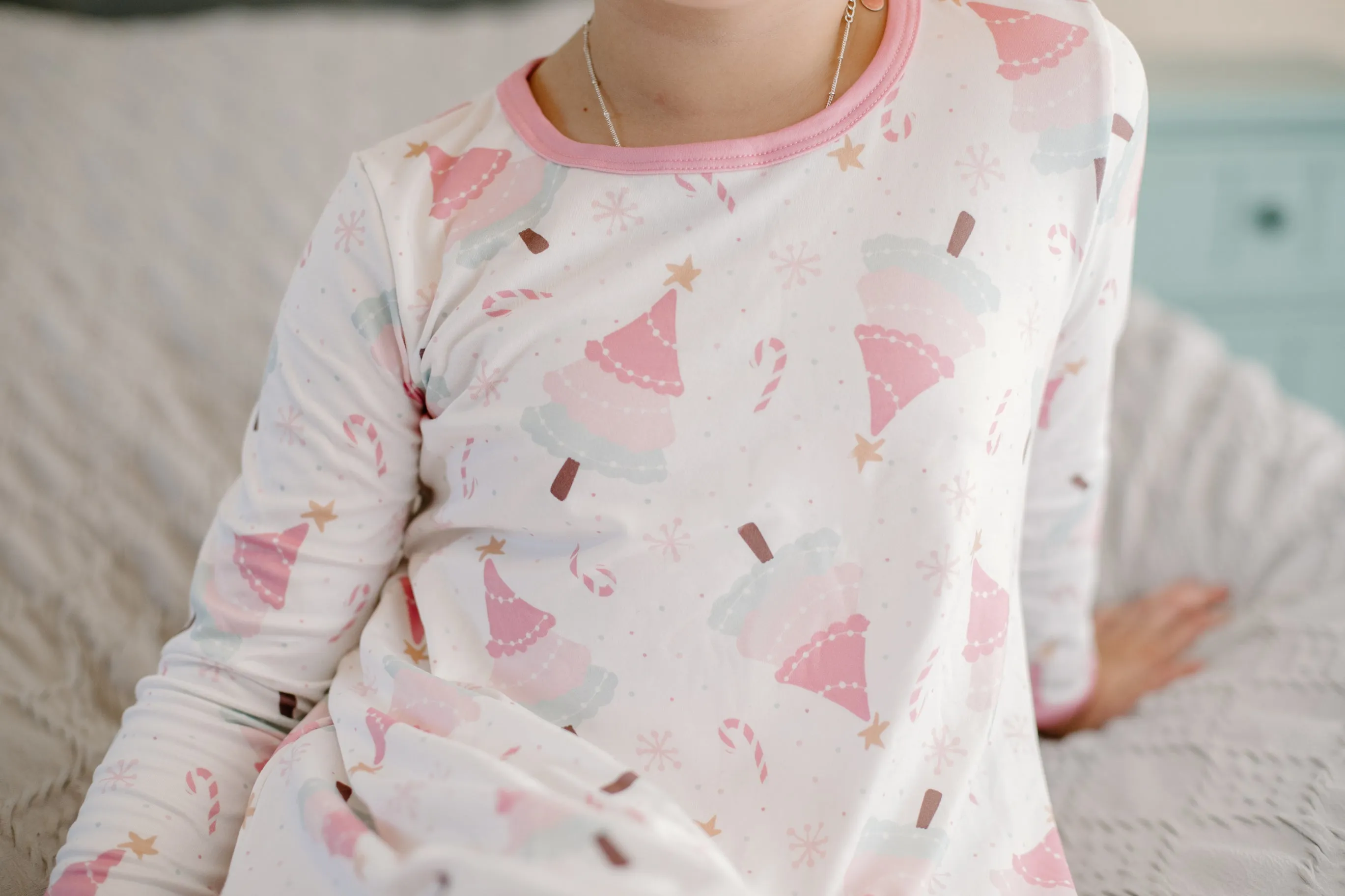 CHRISTMAS PASTEL TREE NIGHTGOWN