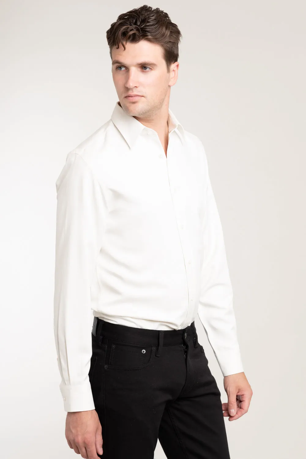 Cream Dress Shirt