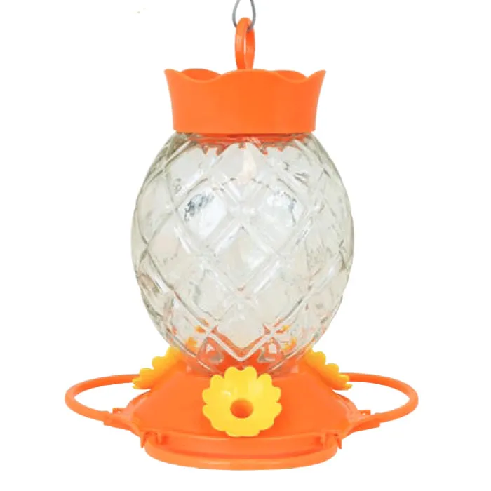 Diamond Pattern Glass Oriole Feeder