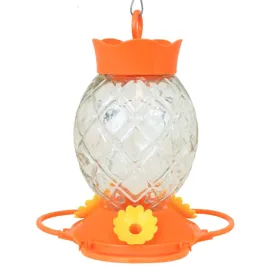 Diamond Pattern Glass Oriole Feeder