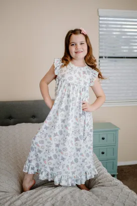 EASTER BUNNY NIGHTGOWN NIGHTGOWN