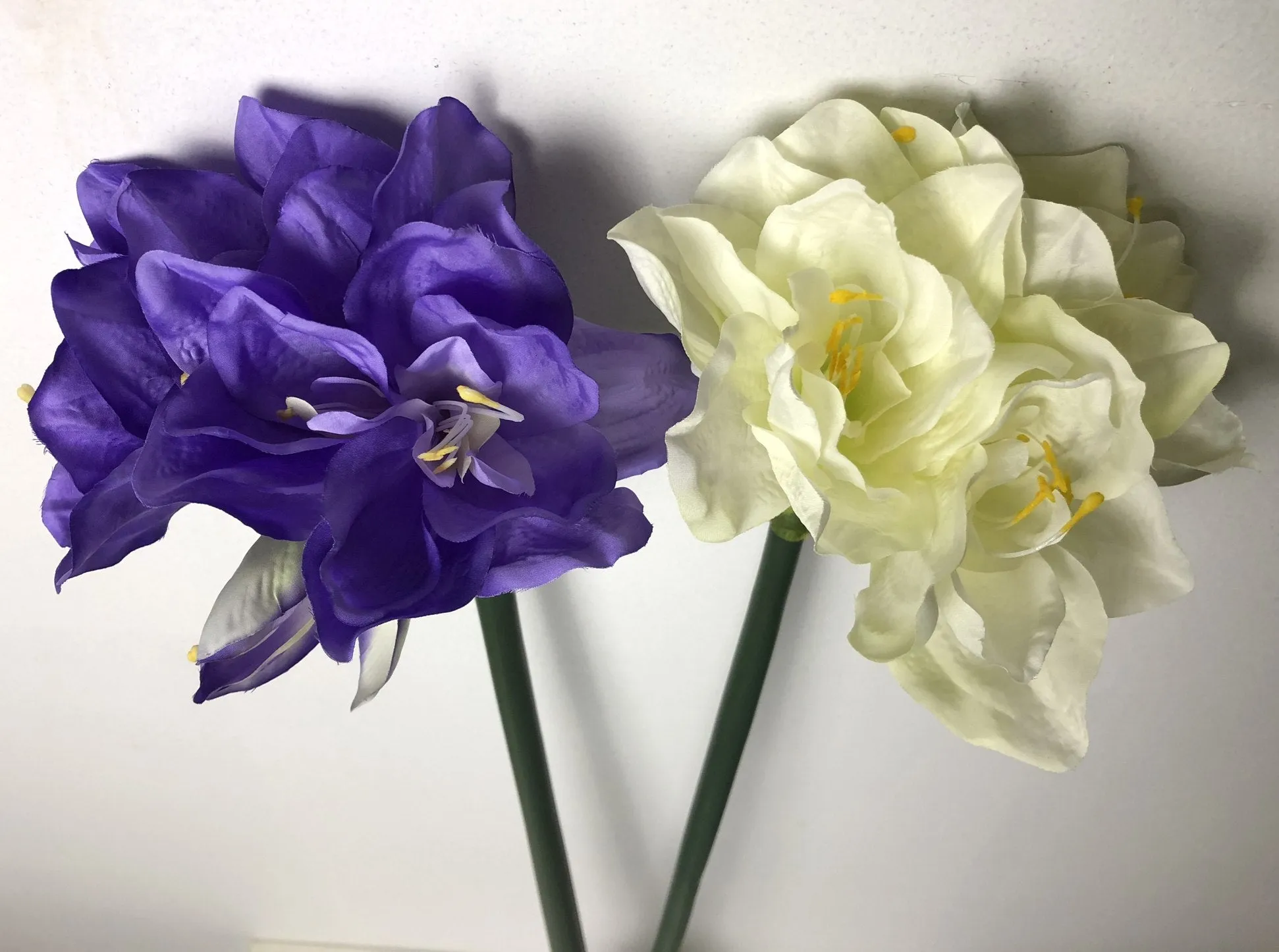 F0001SML Amaryllis Stem 90cm Purle / Red / White