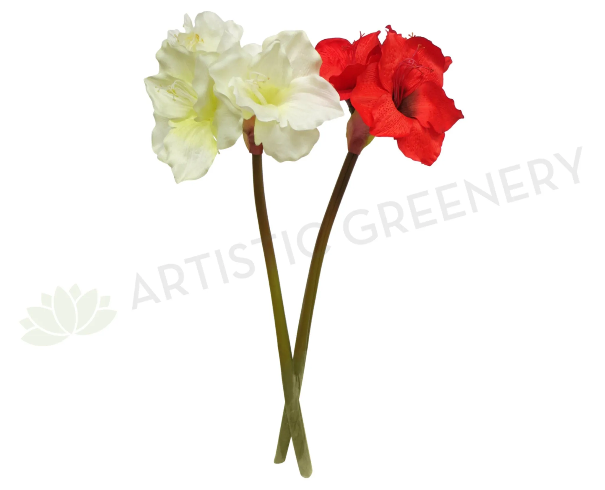 F0001SML Amaryllis Stem 90cm Purle / Red / White