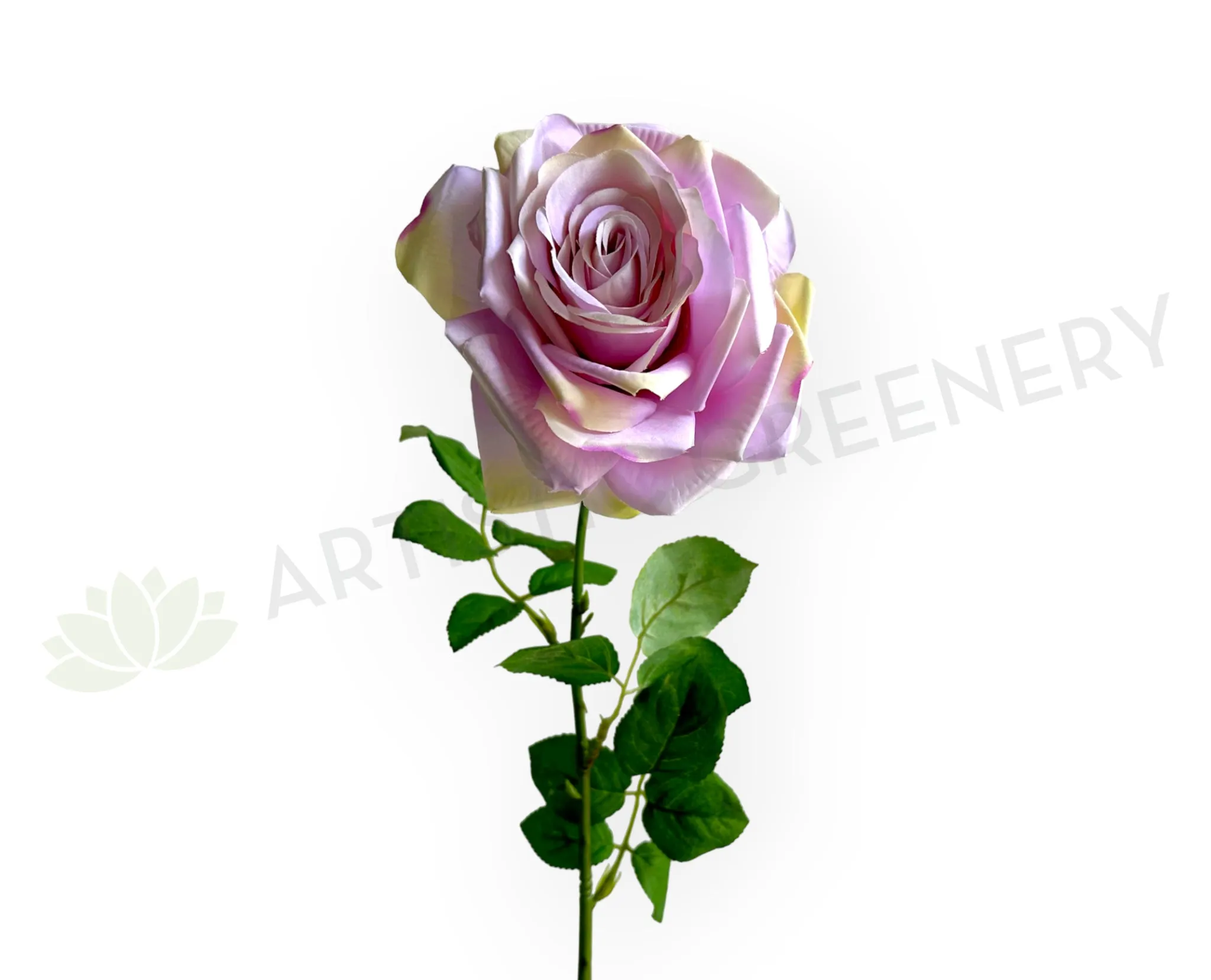 F0443 Large Garden Rose 83cm Light Purple