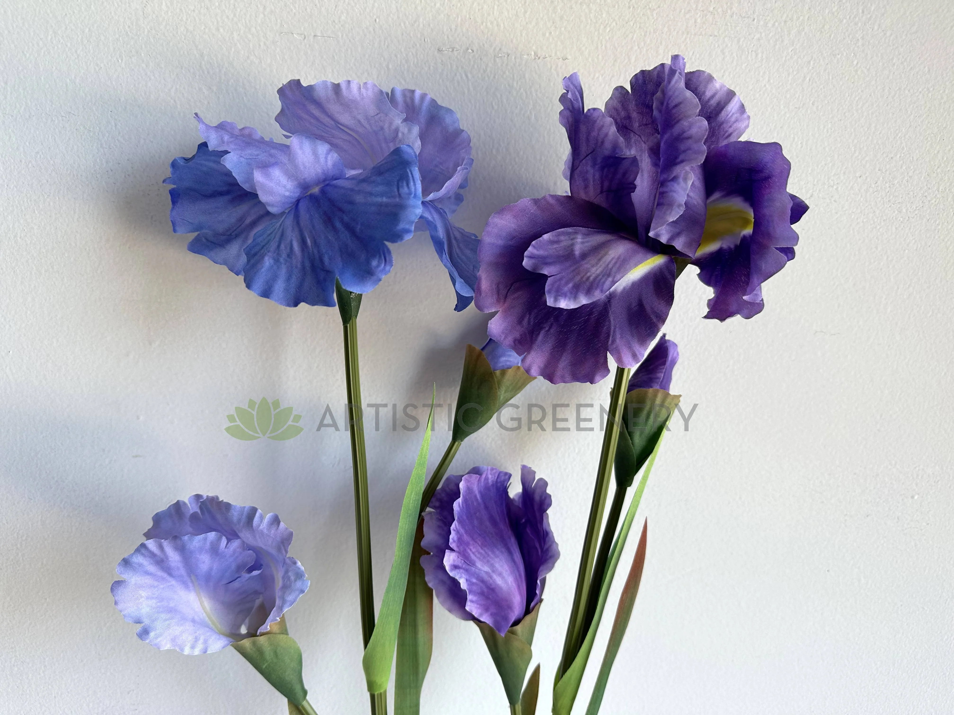 F0445 Dutch Iris Stem 79cm Purple / Lilac