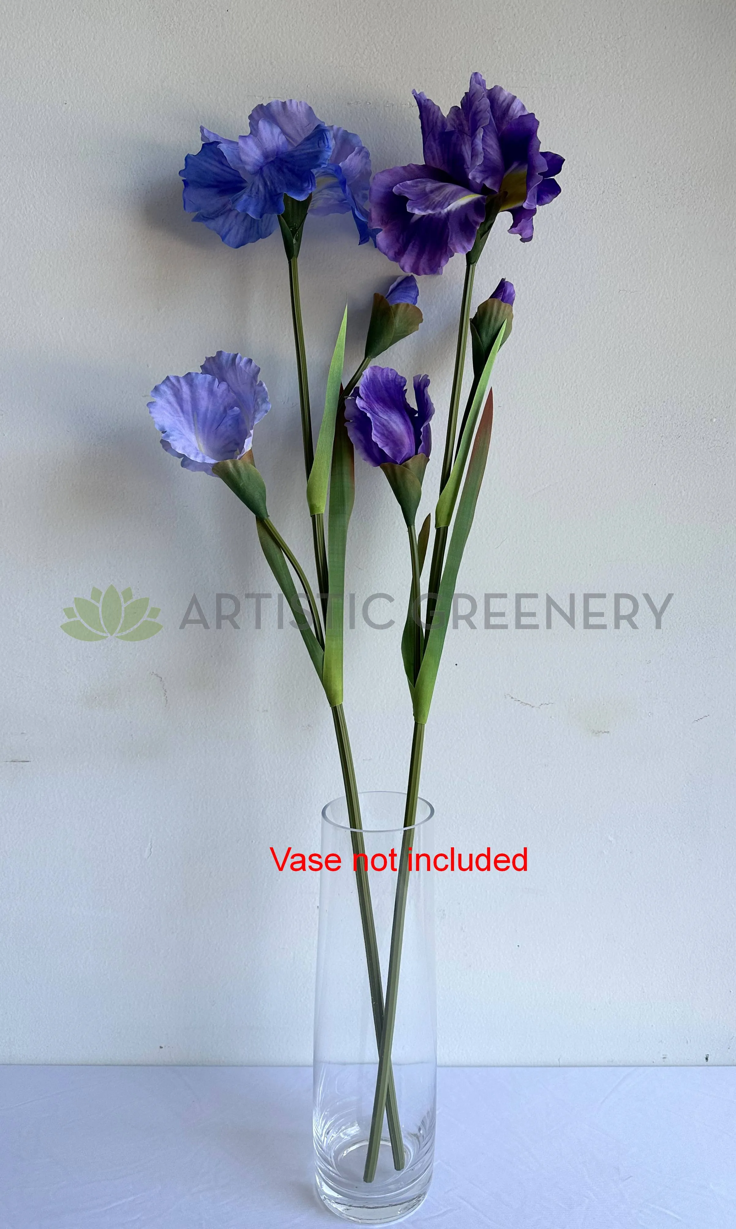 F0445 Dutch Iris Stem 79cm Purple / Lilac