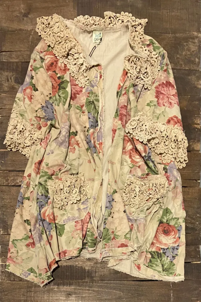 Field of Flowers Coat One Size