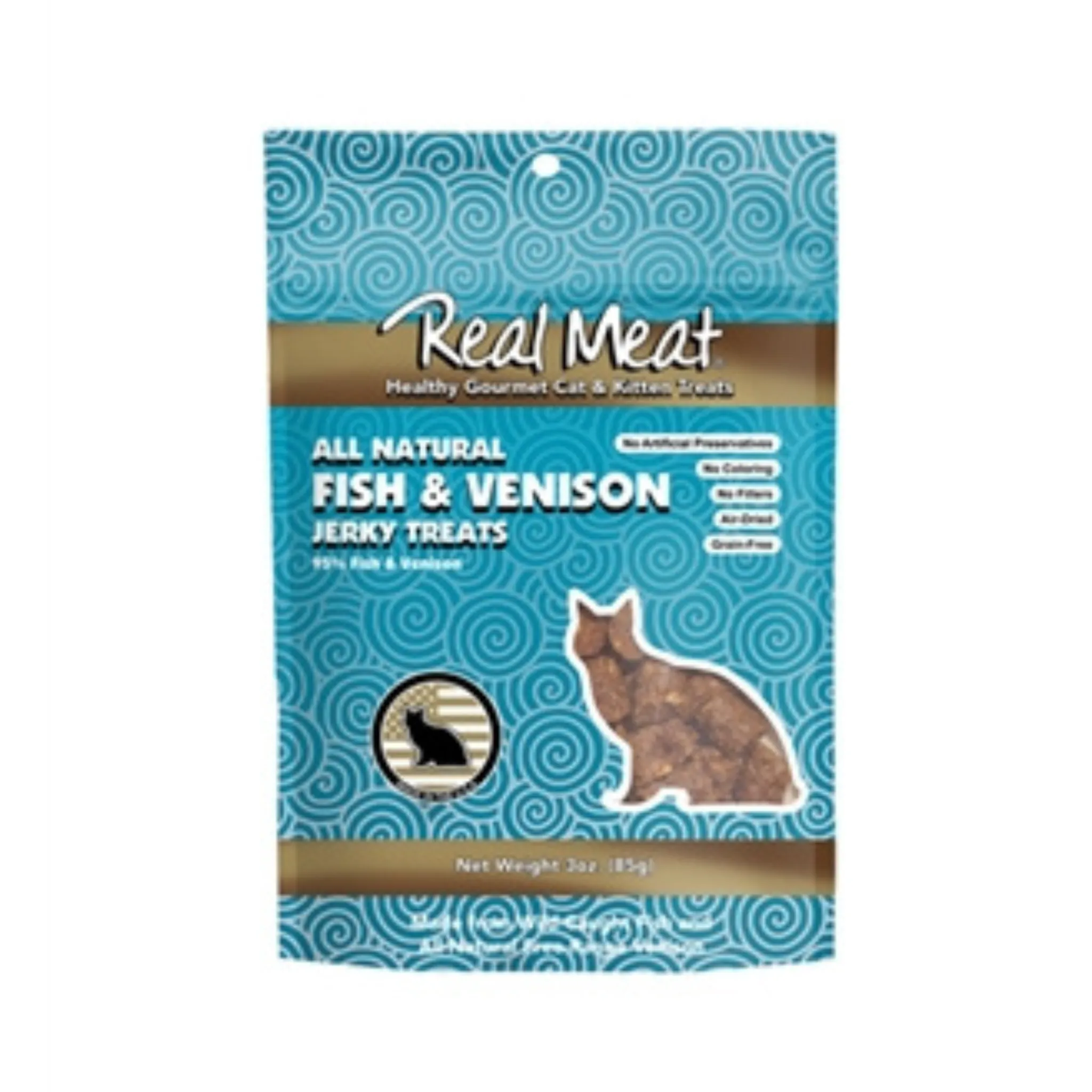 Fish & Venison Cat Treats - 3oz