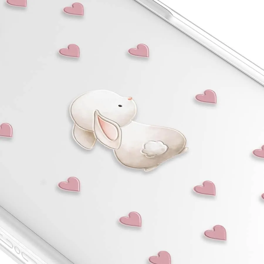 iPhone 12 Pro Max Rabbit Heart Phone Case MagSafe Compatible