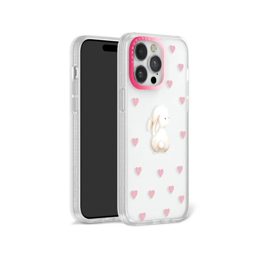 iPhone 12 Pro Max Rabbit Heart Phone Case MagSafe Compatible