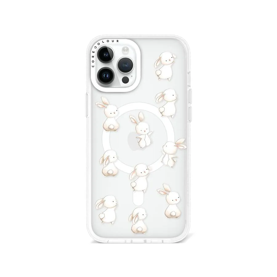 iPhone 12 Pro Max Rabbit Heart Phone Case MagSafe Compatible