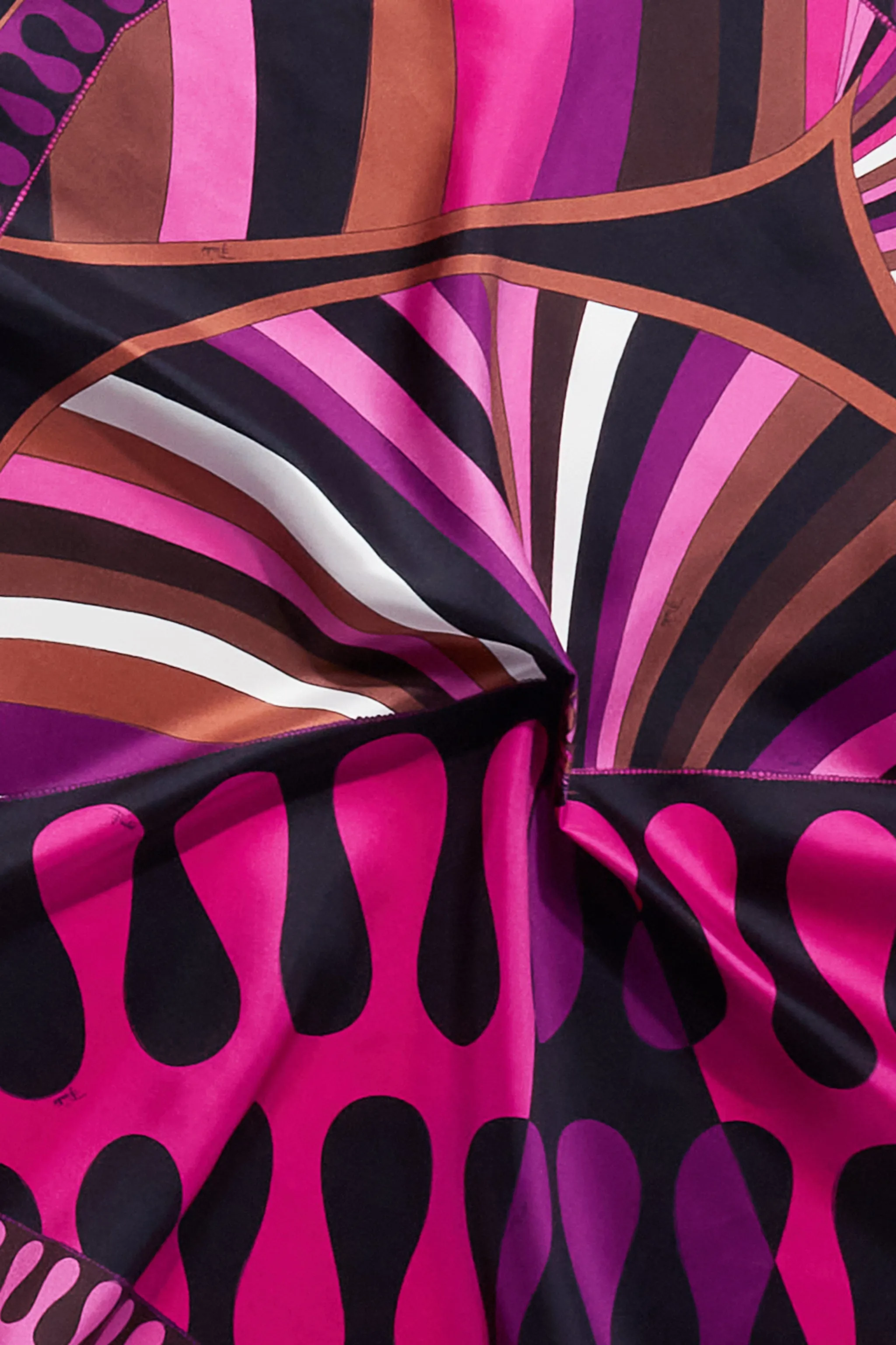 Iride And Leocorno-Print Large Silk-Twill Carré