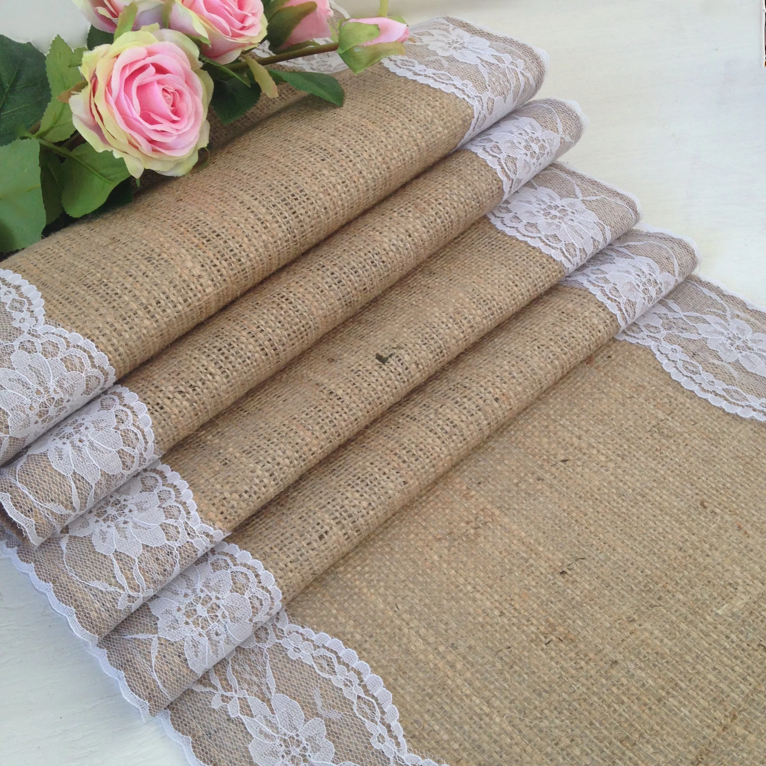 Lace White 50mm - per metre