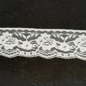 Lace White 50mm - per metre