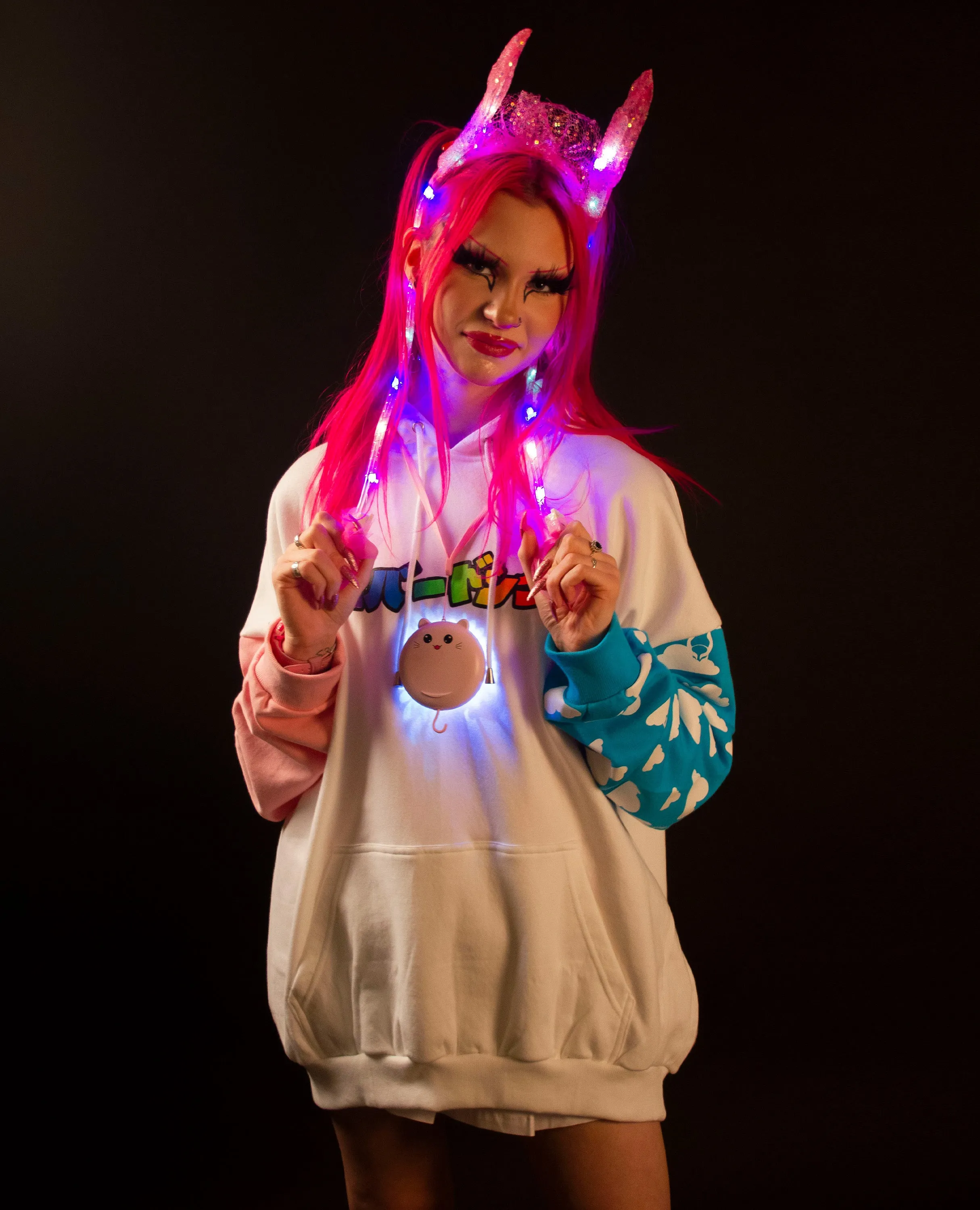 LED POP UP BUNNY EARS