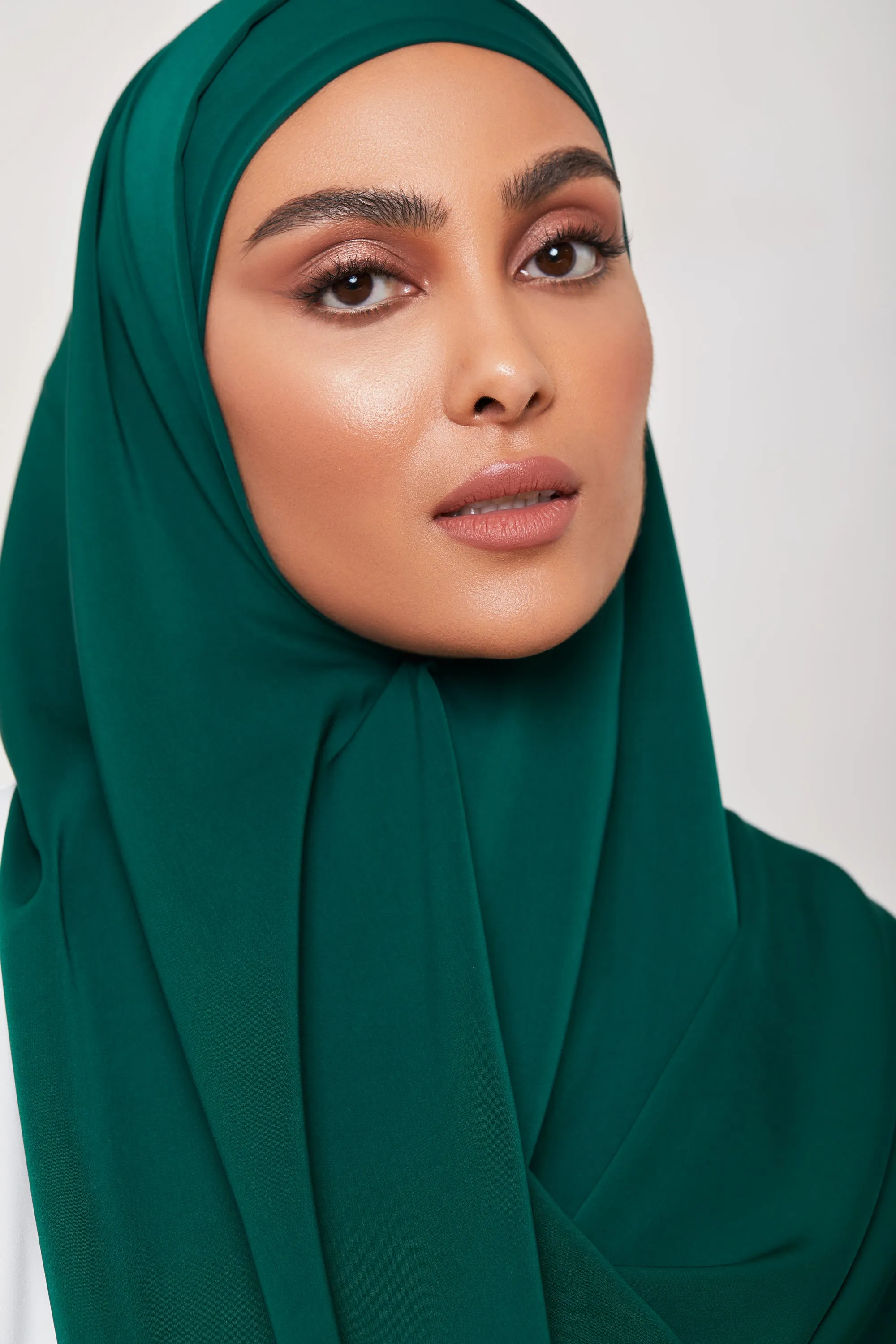 Medina Silk Hijab - Oasis