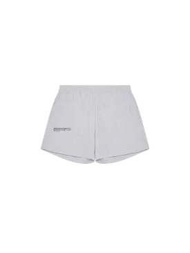 Organic Cotton Pajama Loose Shorts with C-FIBER™—grey marl