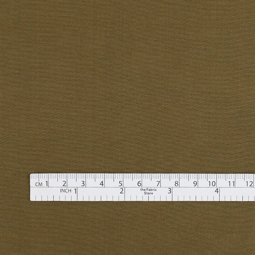 Organic Cotton / Silk Voile - Oak