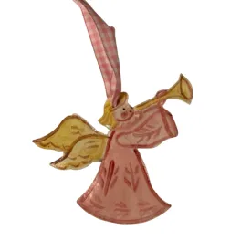 Pink Angel Ornament