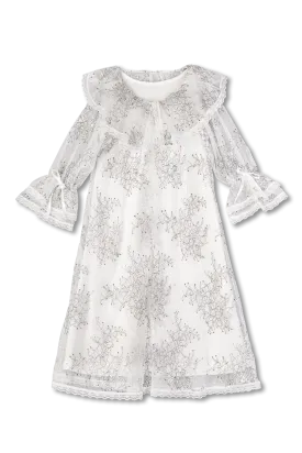 SANDRA - GIRLS' NIGHTGOWN WHITE