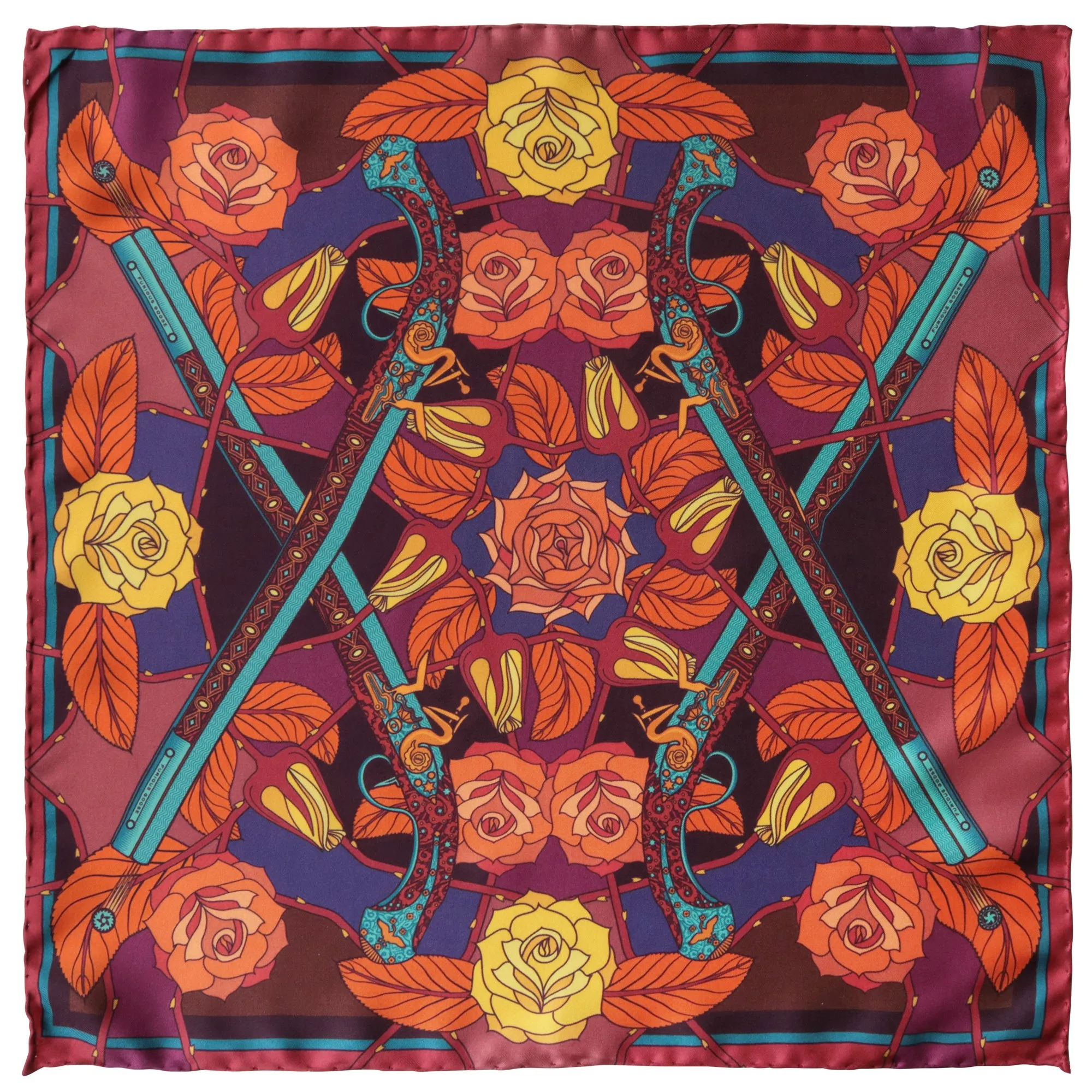 Selim's Hammer – Marseilles, Large Silk Scarf