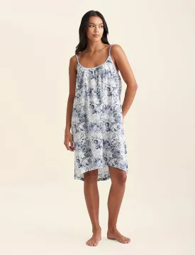 Toile De Jouy Strappy Nightgown