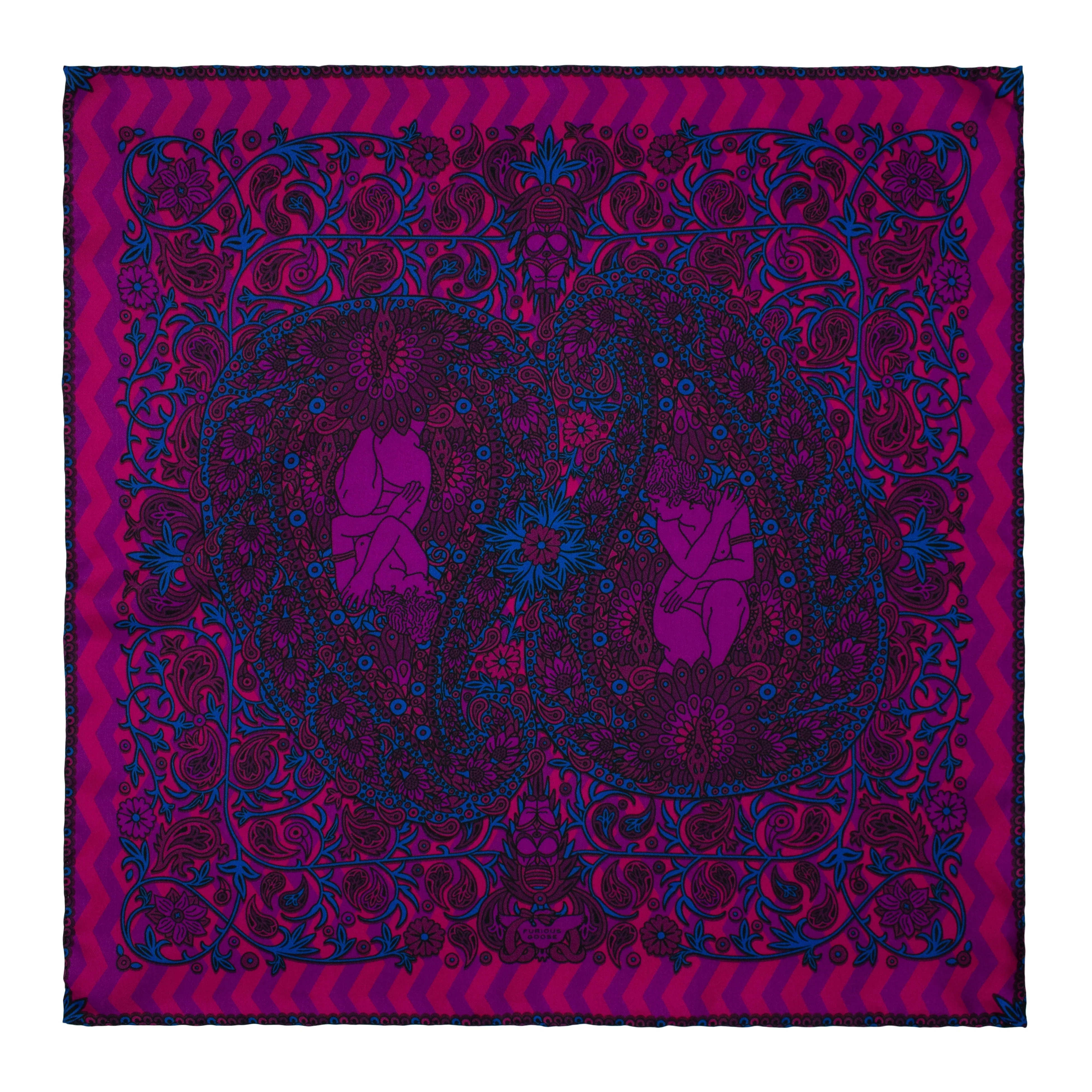 Venus Pergamon, Paisley Gods Silk Neckerchief